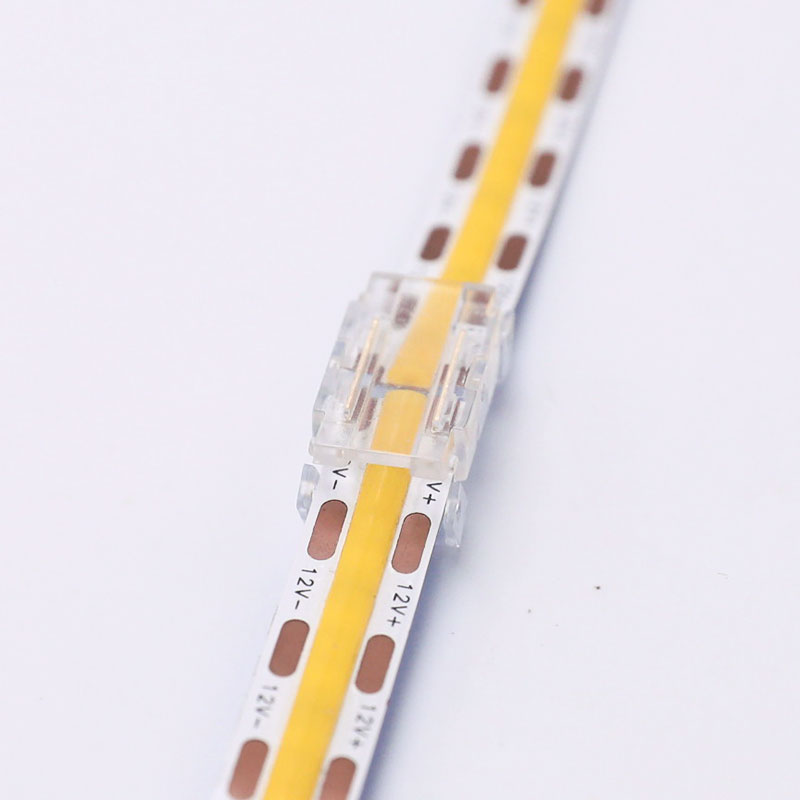 8mm Tape to Tape 2-Pin COB LED Strip Light Fast Connector